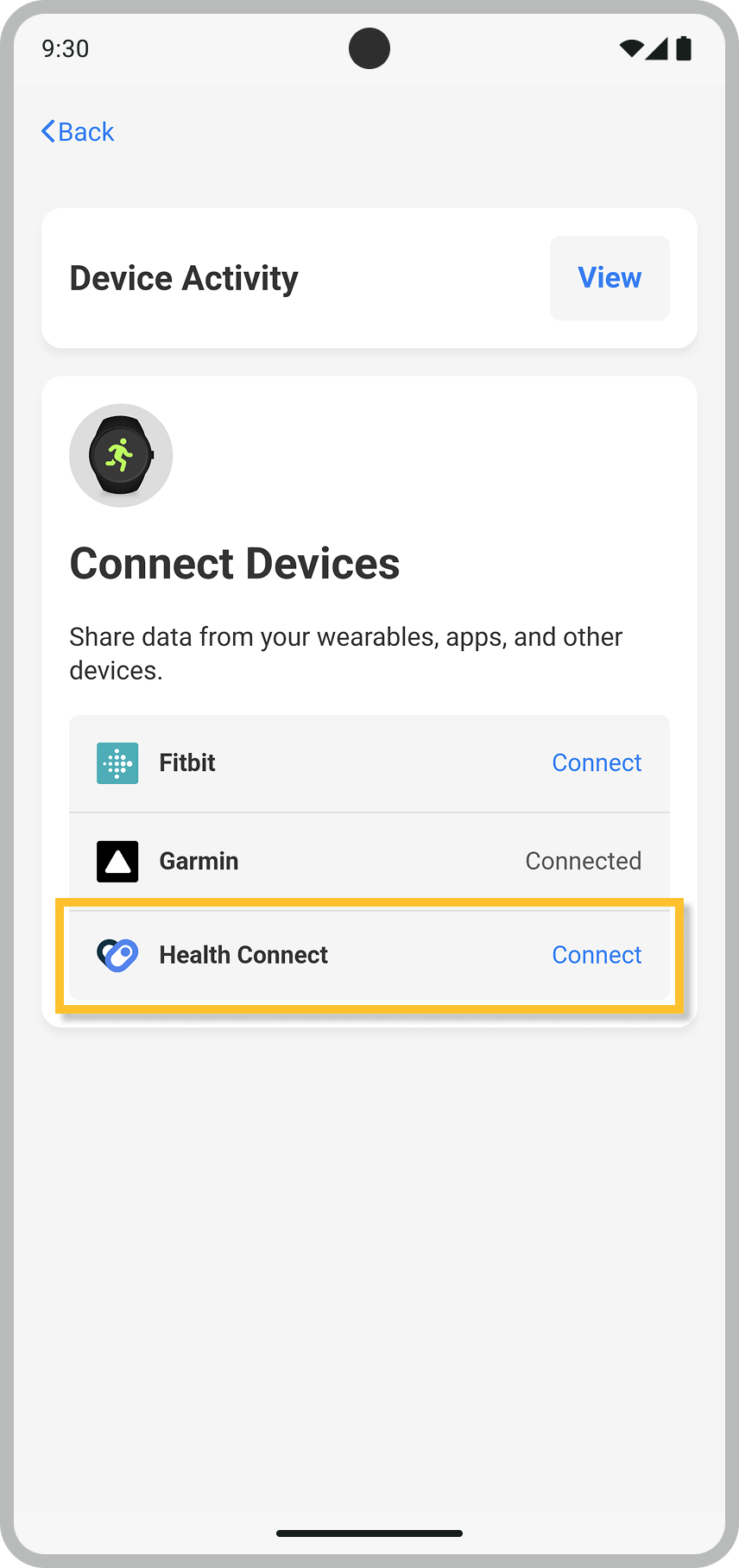 Health Connect - Device Menu.png