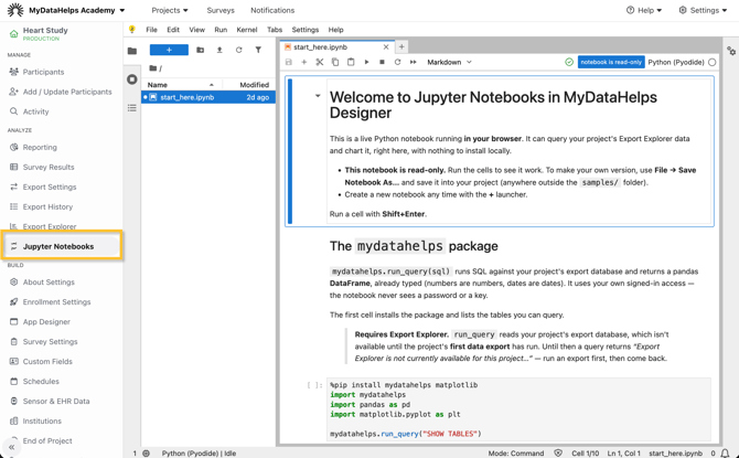 jupyter tab